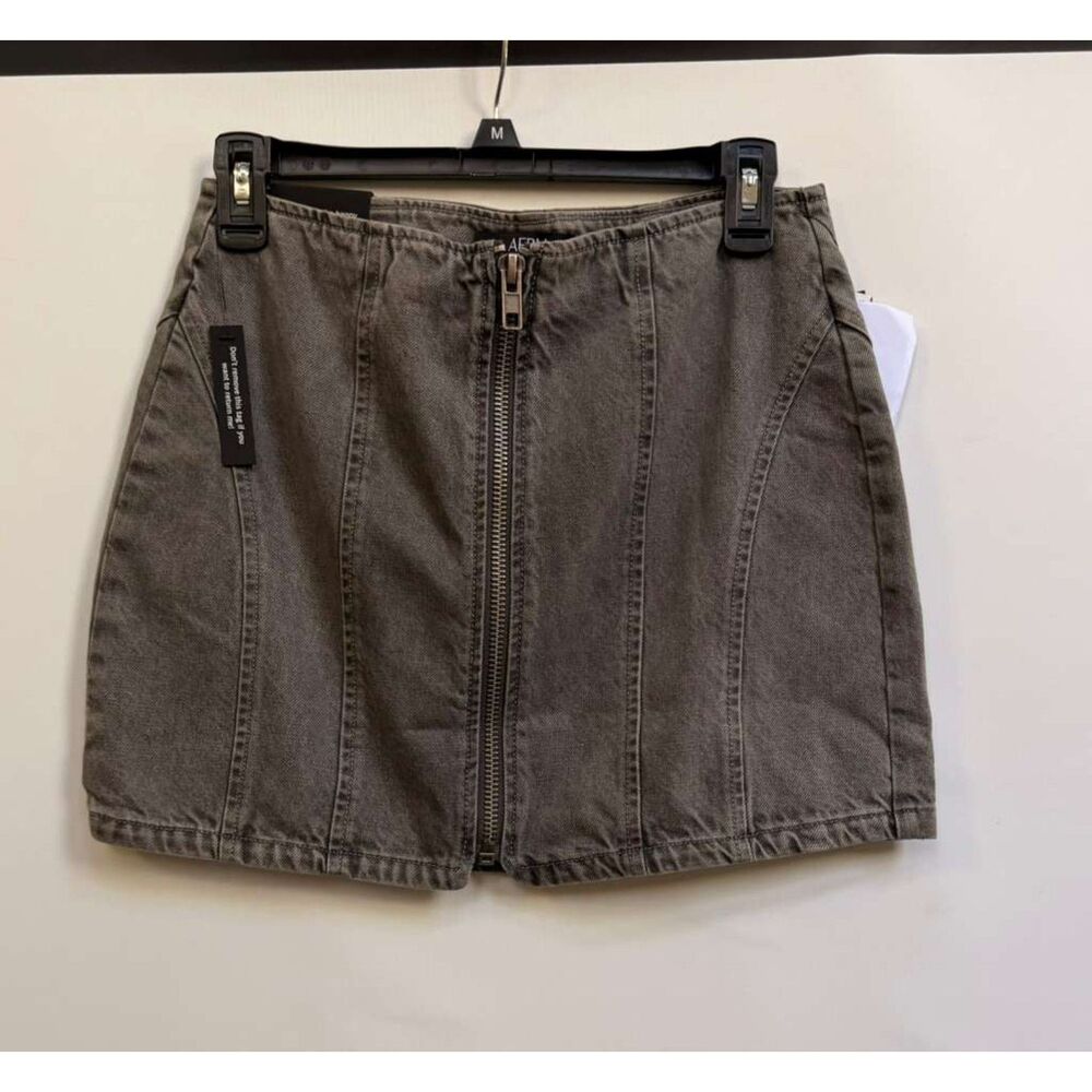 AFRM Denim Mini Skirt